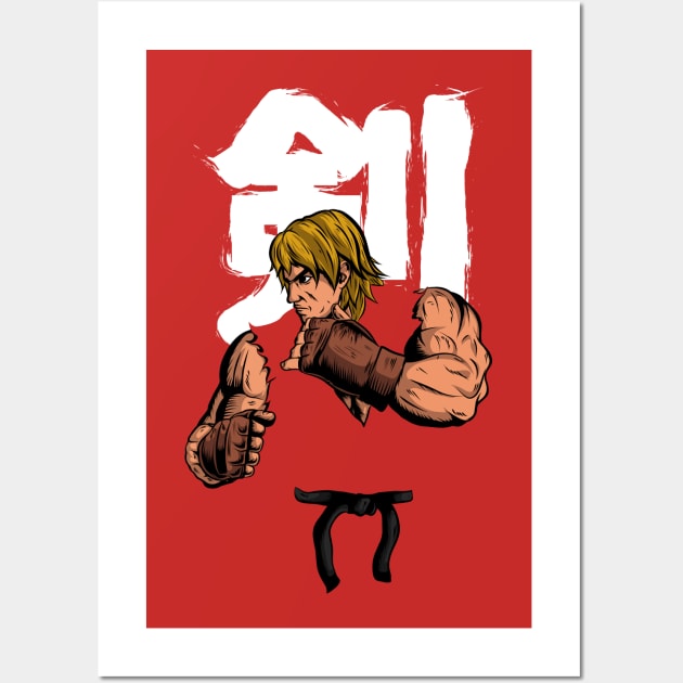 KEN MASTERS Wall Art by berserk